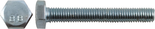 Болт 6-гранная головка (полная резьба) М8 х 90 100 шт DIN933 Пром (27290)