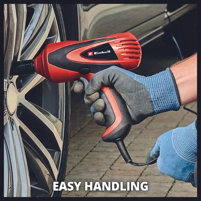 Гайковерт ударный Einhell CC-HS 12/2,350Нм,80Вт,питание 12В от прикуривателя,2 головки (2048313)