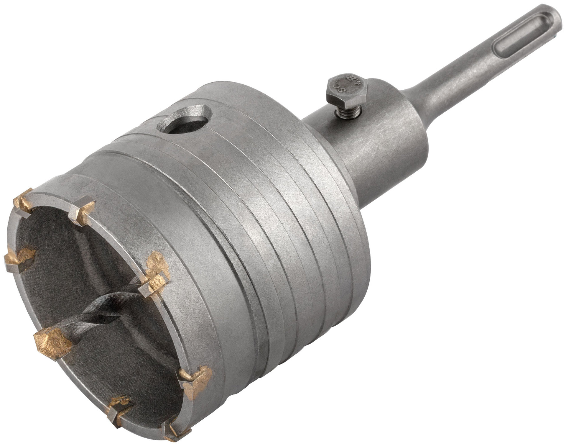 Коронка кольцевая по бетону, хвостовик 110 мм в сборе, 68 мм (33445)