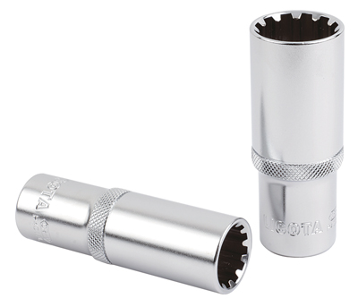 Головка торцевая глубокая spline 13 мм 3/8 Licota P3013L