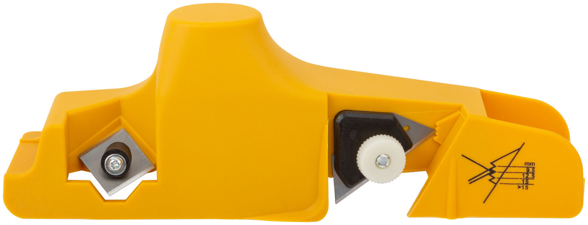 Рубанок кромочный пластиковый для гипсокартона (15025)