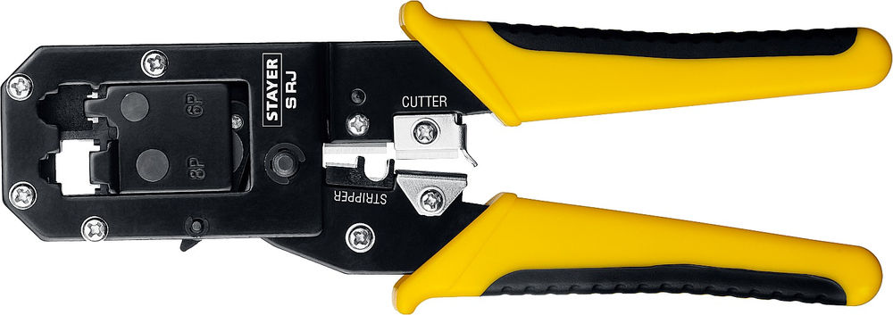 Кримпер универсальный (RJ45, RJ11, RJ12) S-RJ Professional STAYER 22652