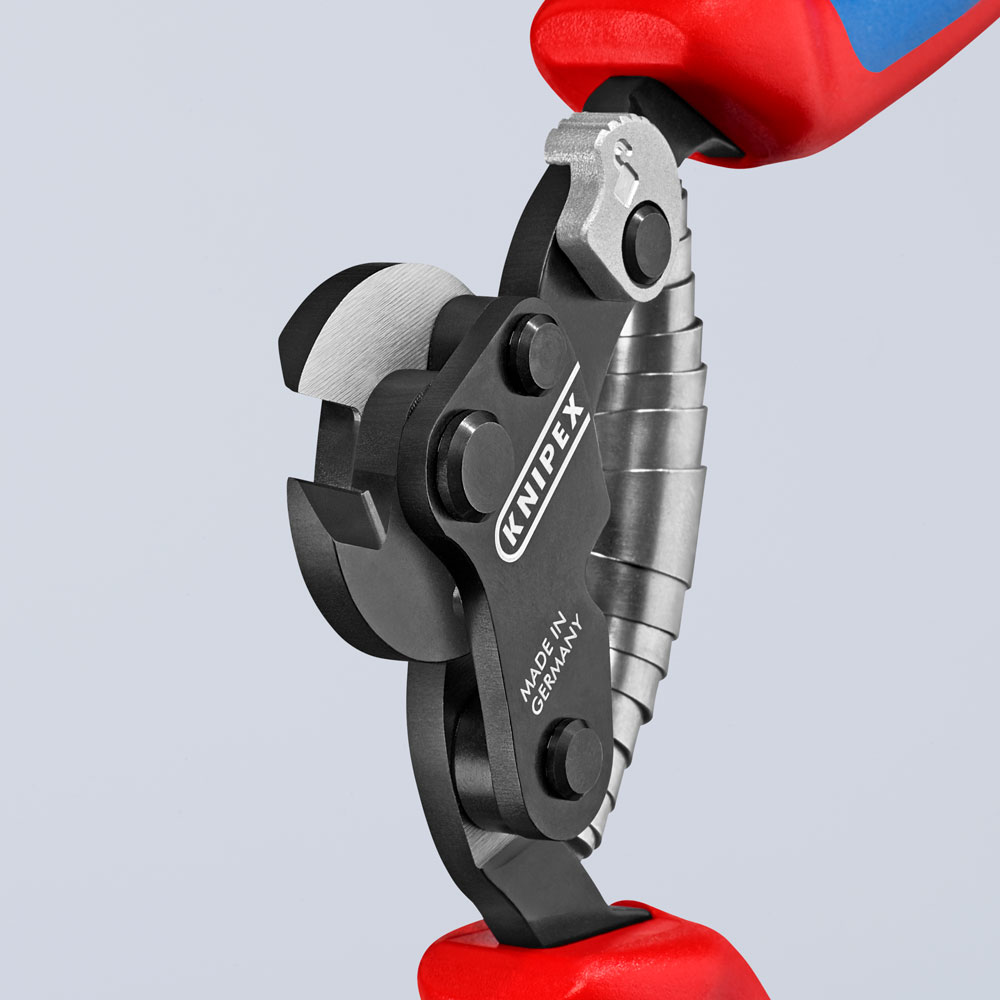 Тросорез компактный, 160 мм, пружина, 2-комп ручки, SB (KN-9562160SB)