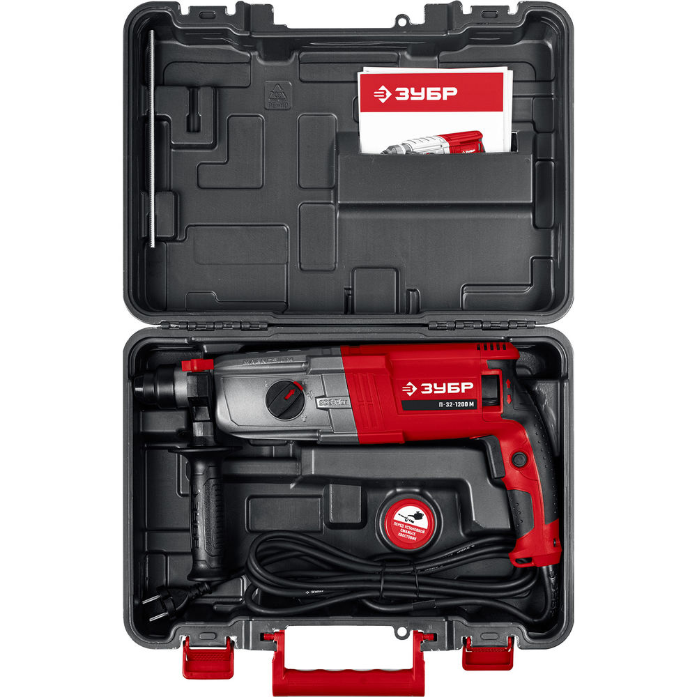 Перфоратор SDS Plus 32 мм 1200 Вт мет. корпус ЗУБР П-32-1200 М