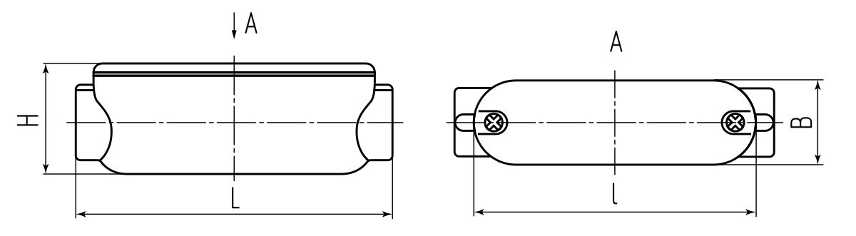 Коробка распаячная КРВ 25 (1) (Fortisflex) (61109)
