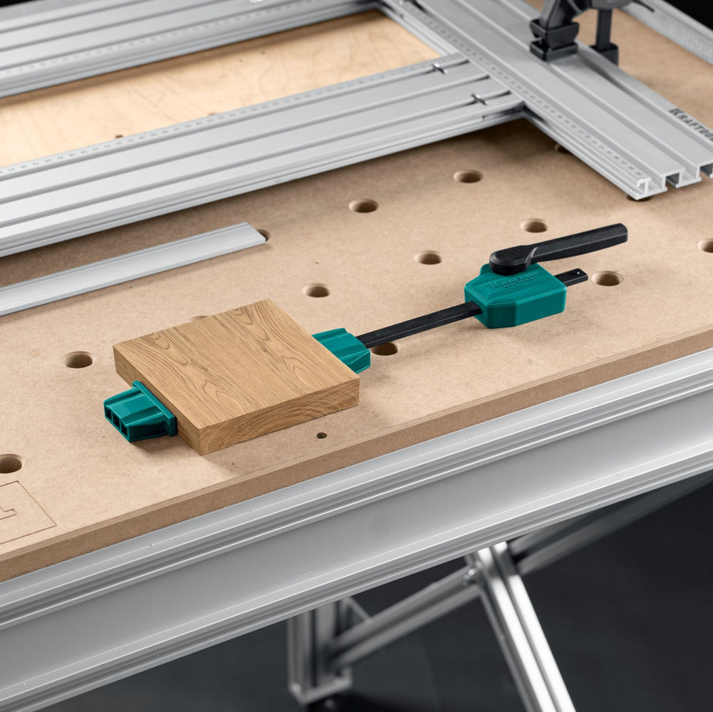 Горизонтальный упор/струбцина KRAFTFLEX MFT-SP, в отверстия 20 мм KRAFTOOL 32802