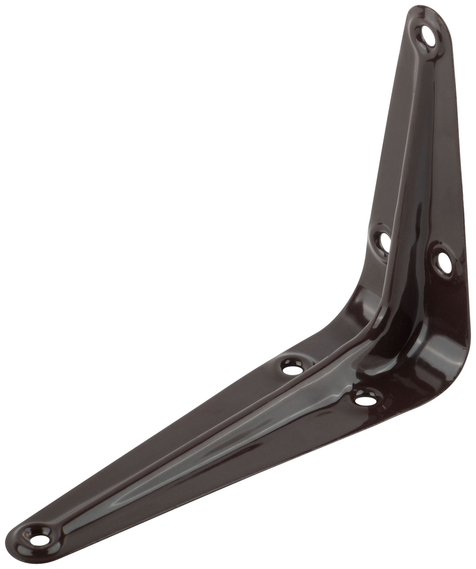 Уголок-кронштейн коричневый 75х100 мм (0,7 мм) (66003)