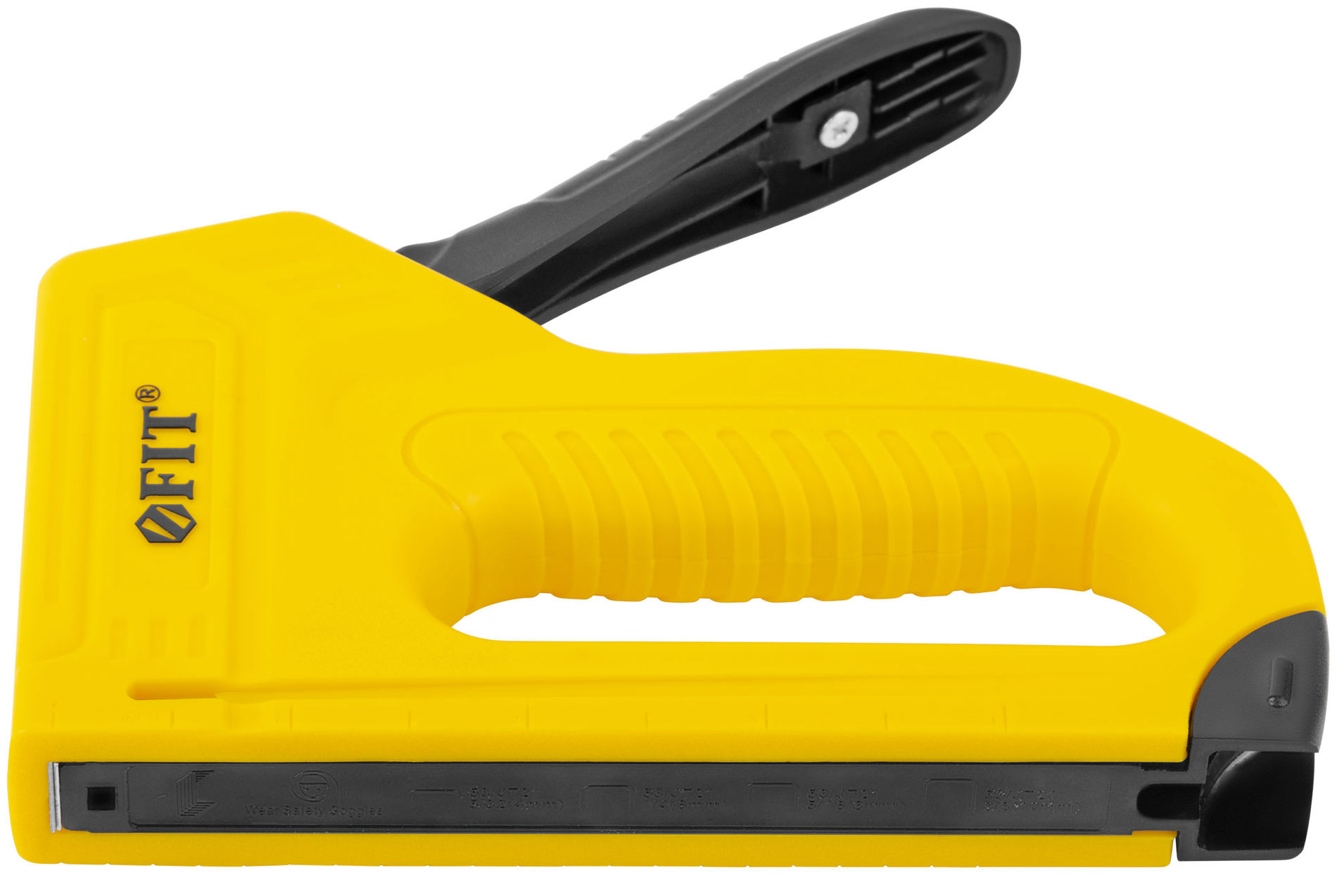 Степлер для узких скоб тип 53 4-10 мм, ABS пластиковый корпус (32105)