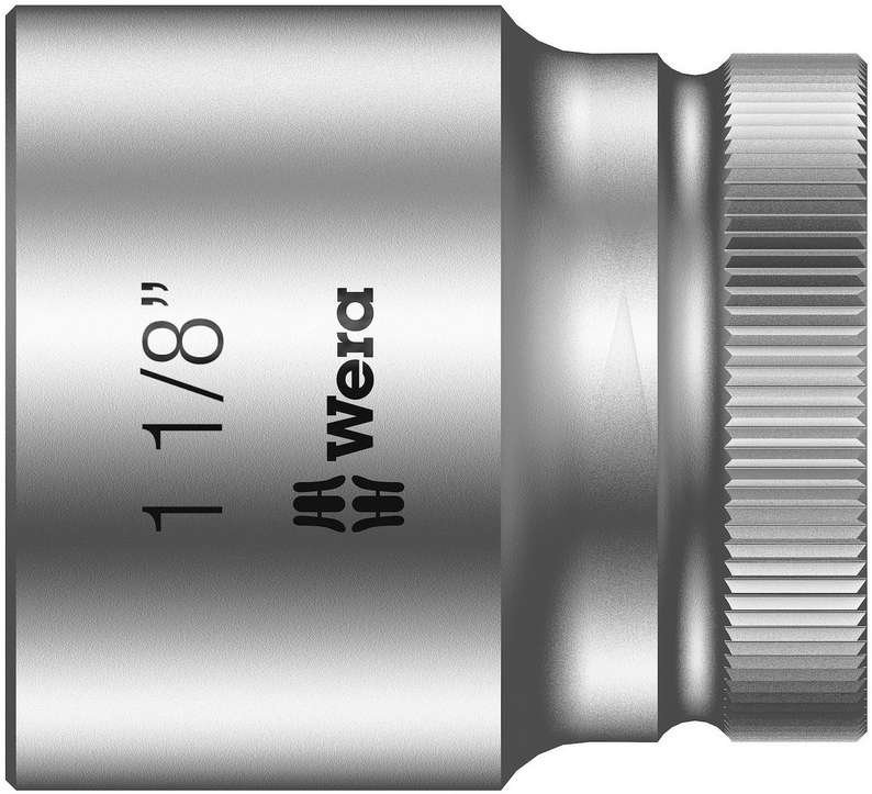 Головка торцевая 6-гранная Zyklop 1/2 1 1/8 x 40 мм Wera 8790 HMC WE-003633
