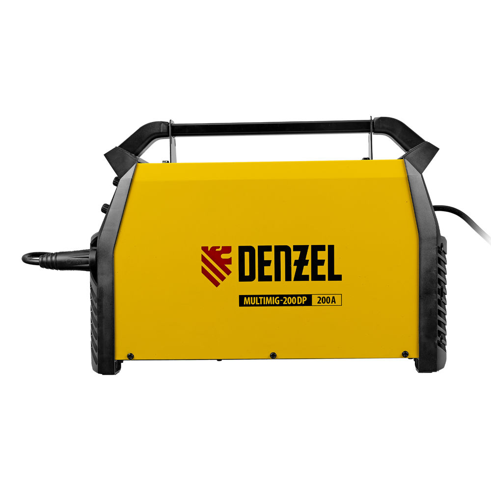 Аппарат инвертор. полуавтомат. сварки MultiMIG-200DP Synergy Double Pulse, 200 А, ПВ 80% Denzel (94313)