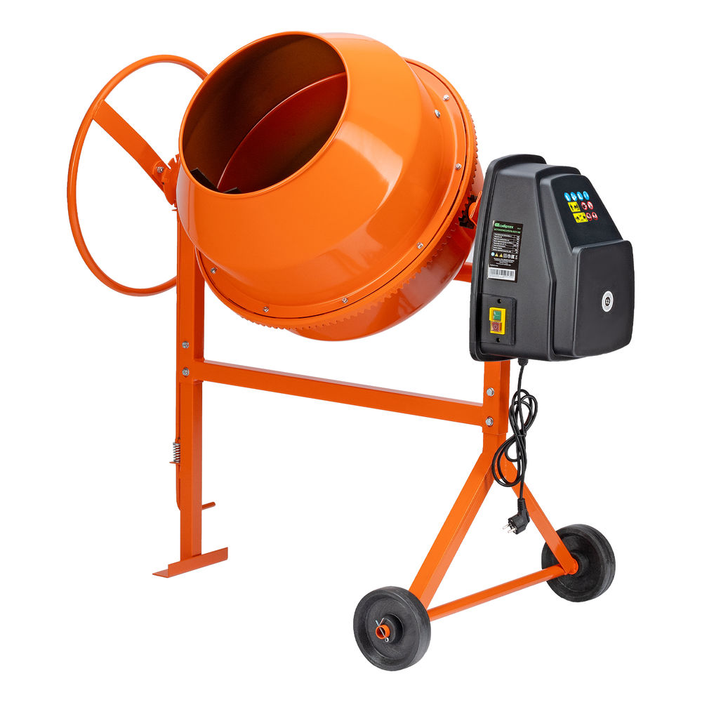 Бетоносмеситель БСН-160, мощность 500 Вт Сибртех (95512)