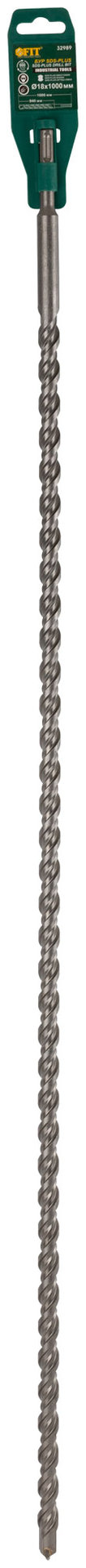 Бур по бетону SDS PLUS с двойной резьбой 18х1000 мм (32989)