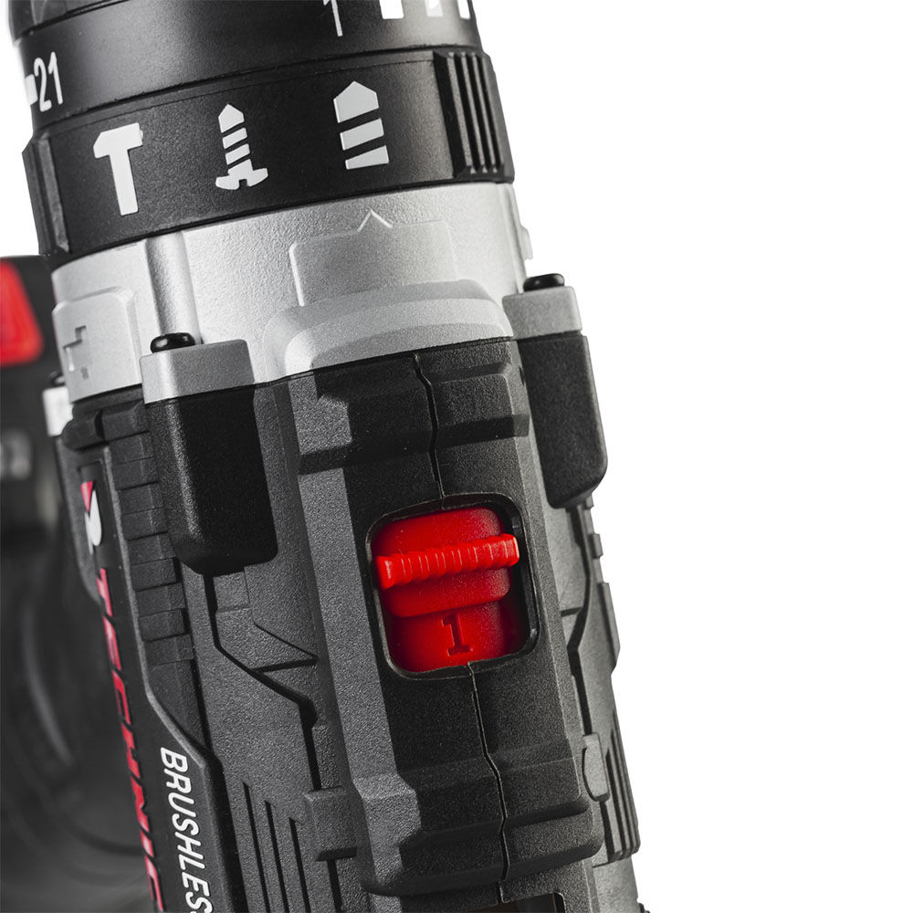Дрель-шуруповерт ударная аккумуляторная TECHNIC 13 мм, 20В, 2*2Ач, 40Нм RUNTEC RT-ID40T
