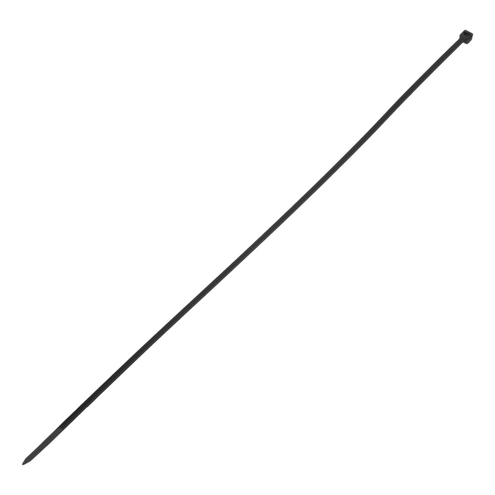 Хомуты, 370 x 3.6 мм, пластиковые, черные, 100 шт Сибртех (45562)