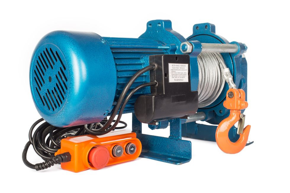 Лебедка TOR ЛЭК-500 E21 (KCD) 500 кг 220 В с канатом 30 м (T) (1026483)