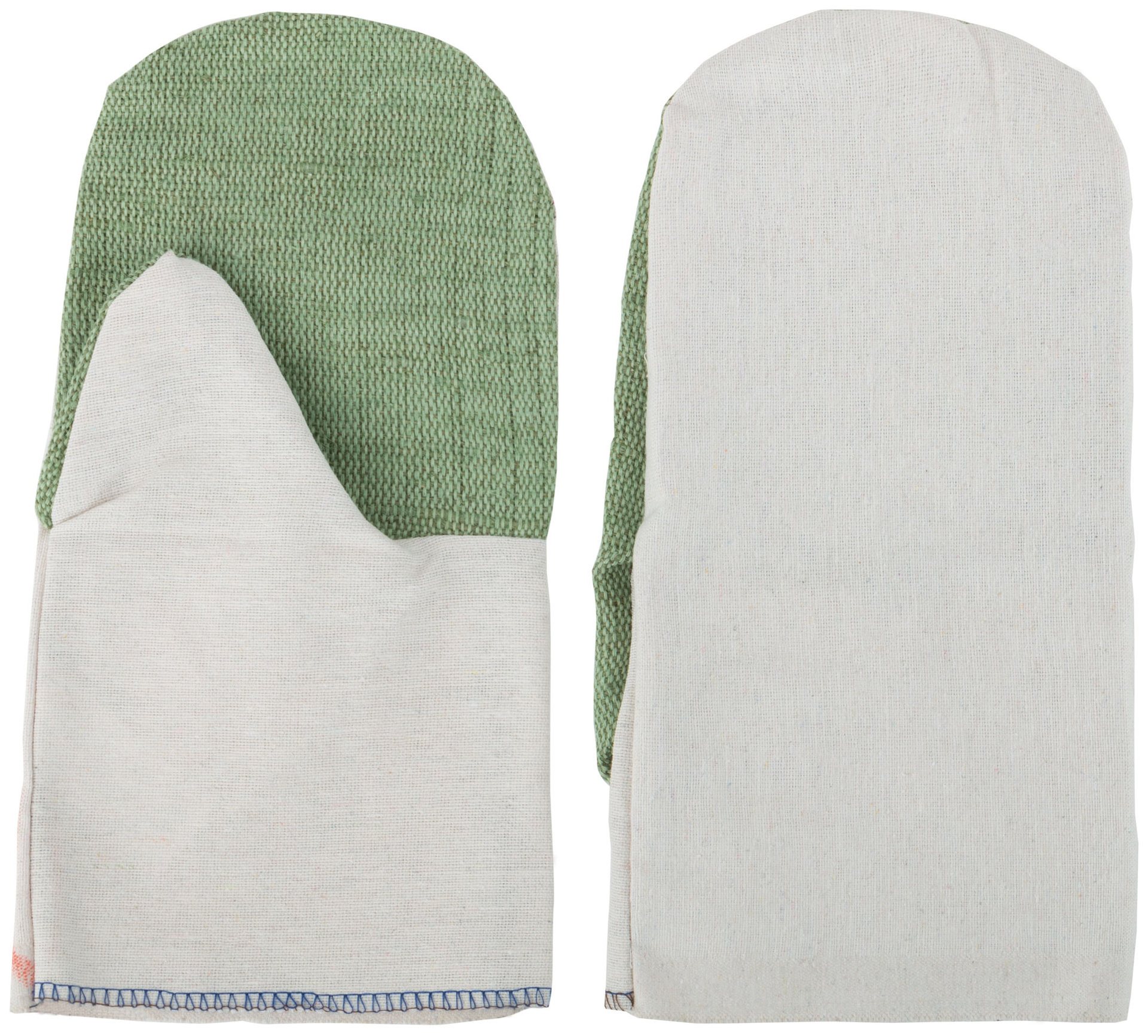 Рукавицы х/б с брезентовым наладонником (12462)