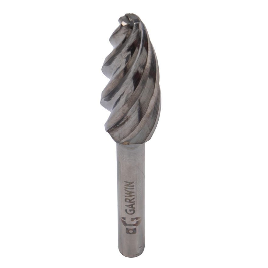 GARWIN INDUSTRIAL 900671-12*32 Борфреза пламевидная 12x32x76 мм, VHM, AL, форма H (серия 900671)