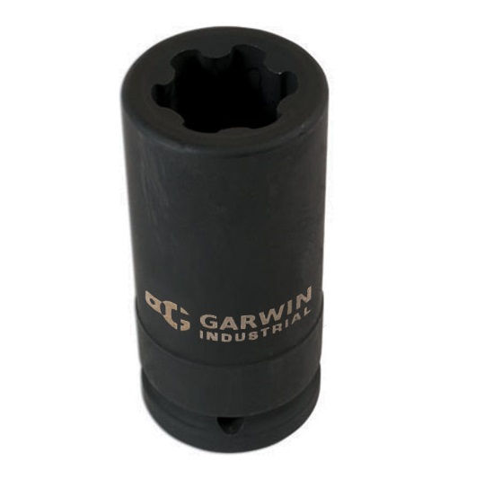 Головка торцевая Е-профиль ударная глубокая Е28, 3/4 GARWIN PRO 622005-E28