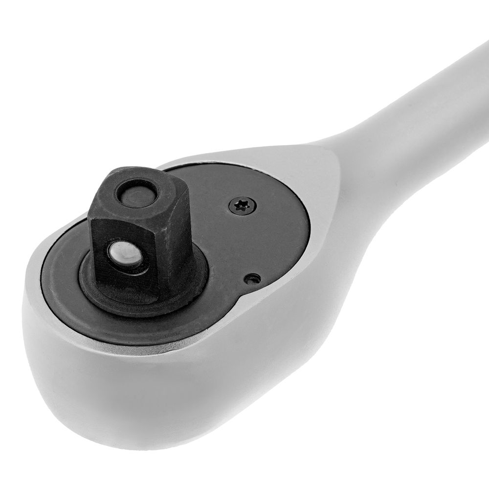 Ключ-трещотка 1/2, 90 зубьев, с быстрым сбросом, CrV Denzel