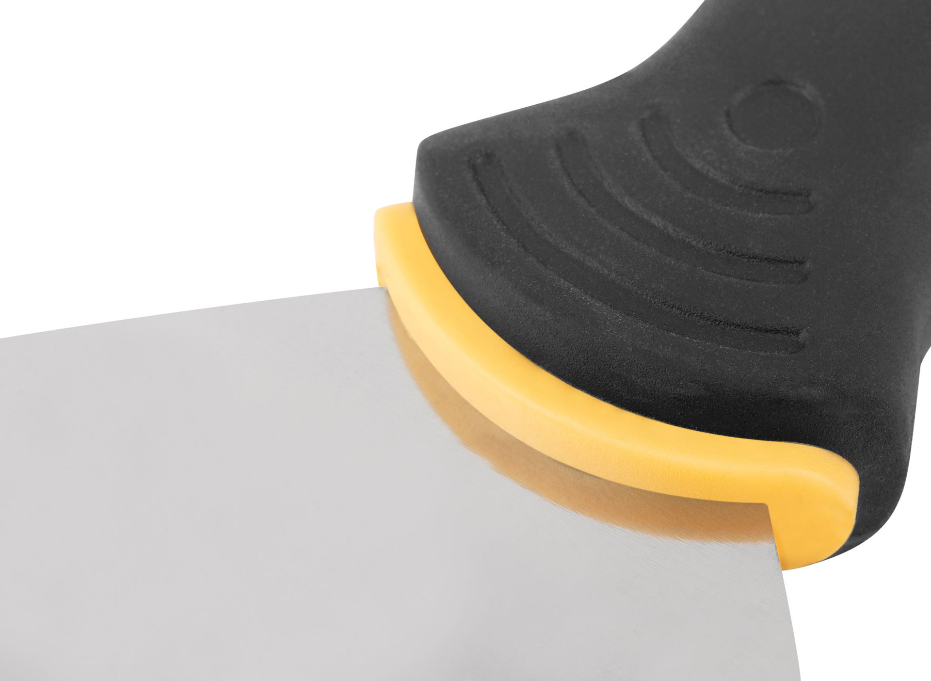 Шпатель, нерж.сталь, прорезиненная ручка 5 (125 мм) (06697)