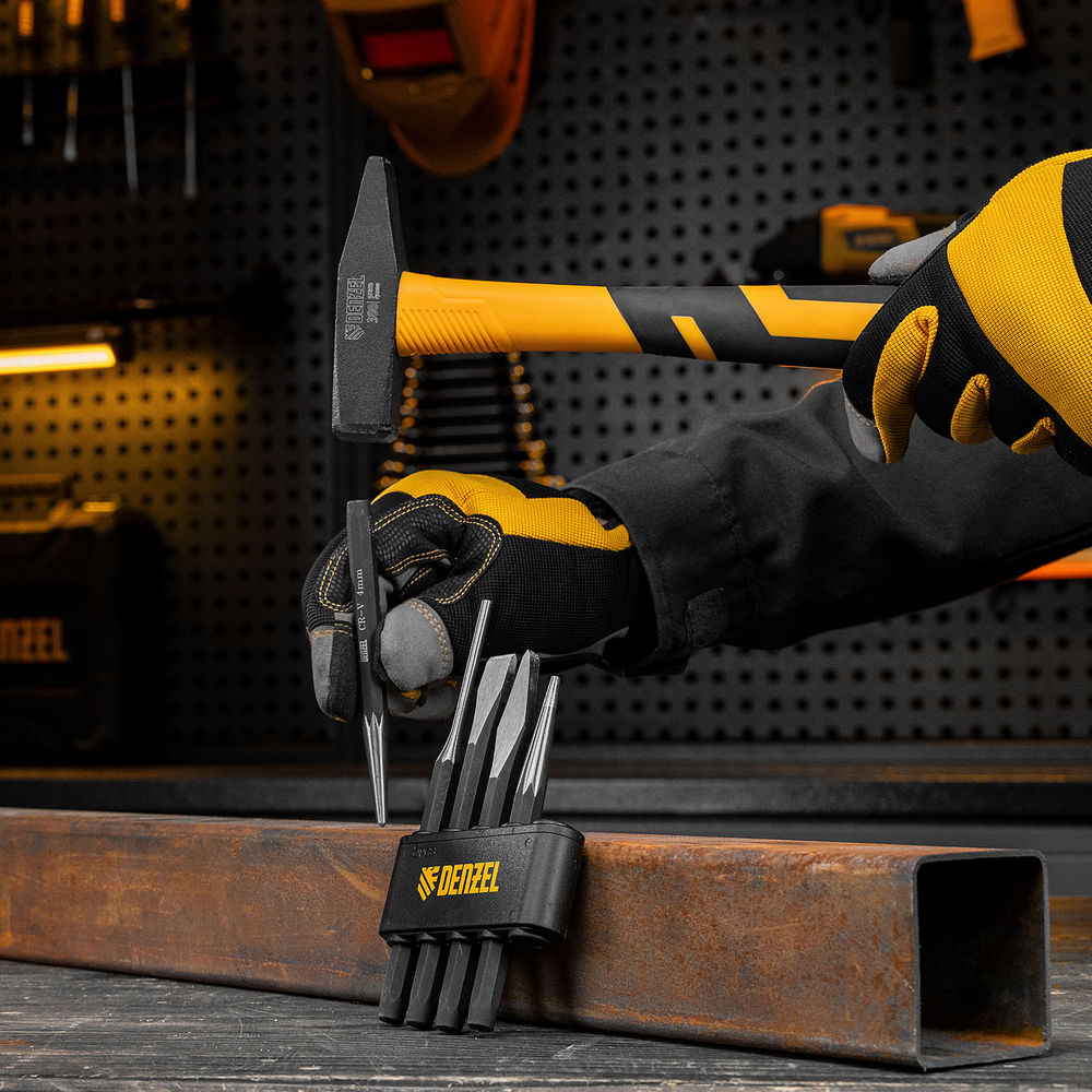 Набор инструментов, 1/2, 3/8, 1/4, CrV, S2, пластиковый кейс, 232 предмета Denzel