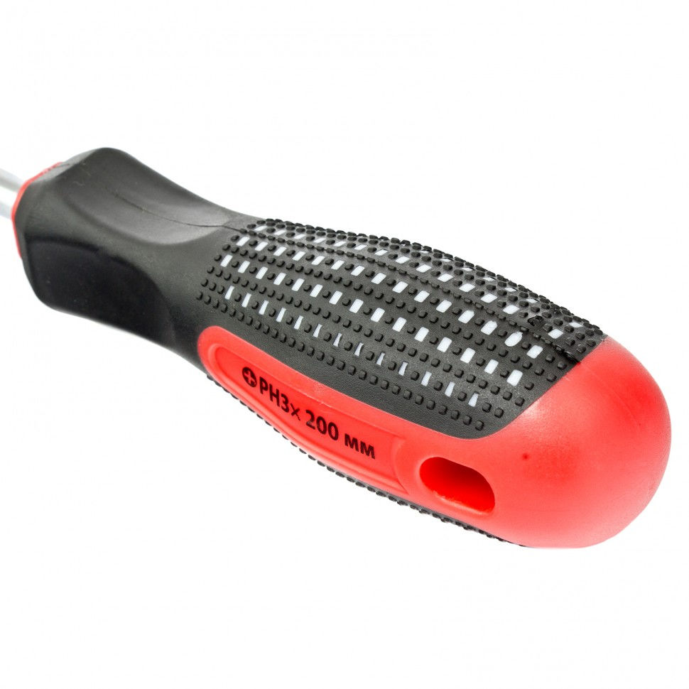 Отвертка Fusion, PH3 х 200 мм, CrV, трехкомпонентная рукоятка Anti slip Matrix