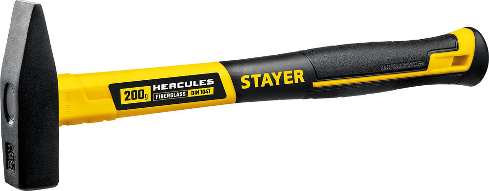 Молоток слесарный Hercules, 200 г STAYER Professional 20050-02_z02