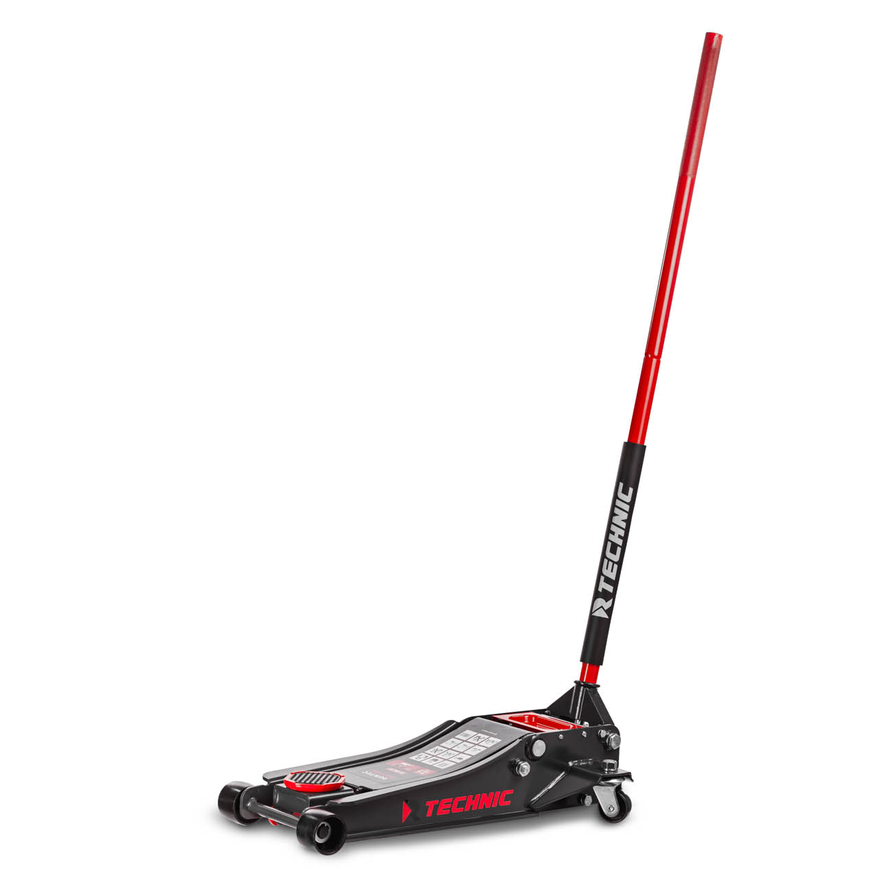 Домкрат подкатной низкого подхвата 3,5 т, 95-560 мм, усиленный TECHNIC RUNTEC RT-PJL35T