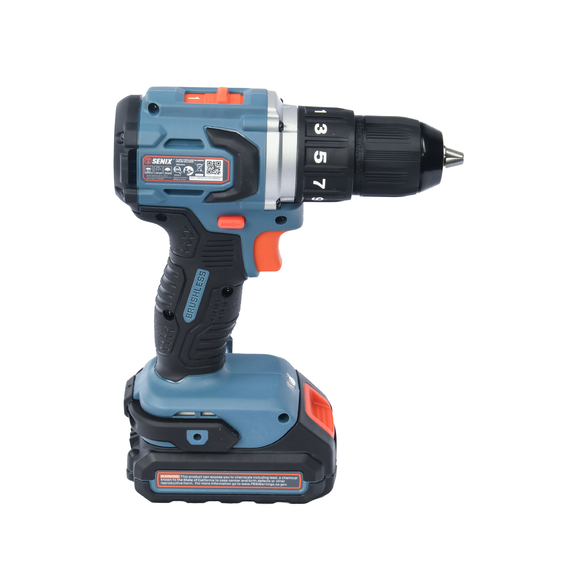 Дрель-шуруповерт, 60 Нм, 1х4Ач, ЗУ, кейс X2 20В