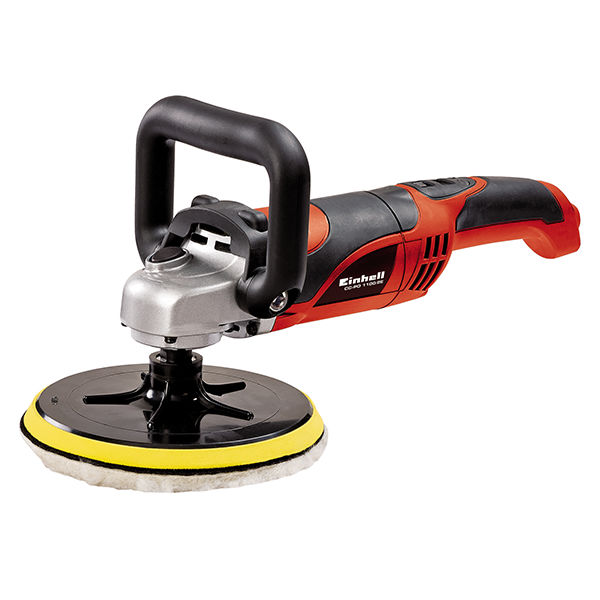 Машина полировальная Einhell CC-PO 1100/2 E, 180мм,1100Вт,1000-3500/мин,набор кругов (2093265)