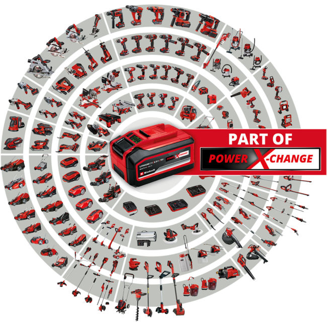 Пила сабельная акк. Einhell PXC TE-AP 18/26 Li, 18В,ход 26мм,0-2600/мин,Quck + 1 акк.4 Ач + ЗУ 3А (4326290SET)