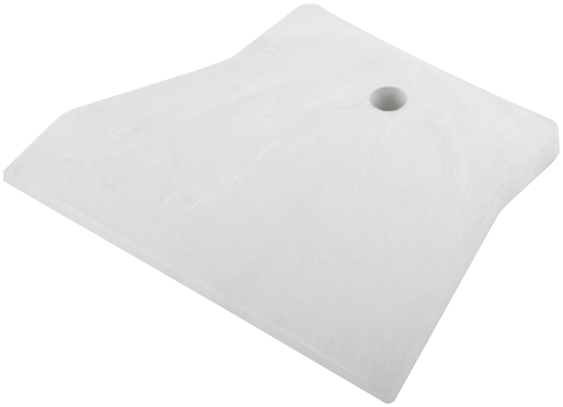 Шпатель резиновый белый 100 мм (06886)