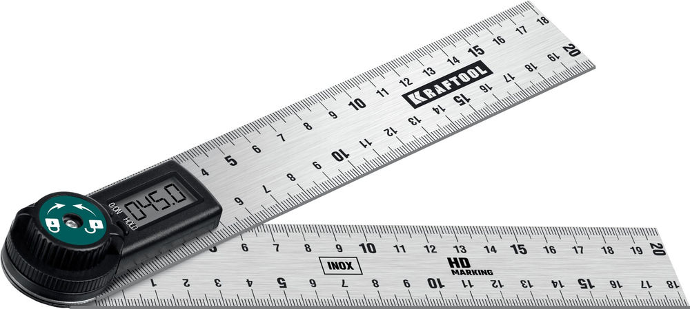 Транспортир-угломер электронный 200 мм DPM-20 KRAFTOOL 34682