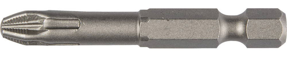 Торсионные биты X-Drive PH3, 50 мм, 2 шт KRAFTOOL 26121-3-50-2