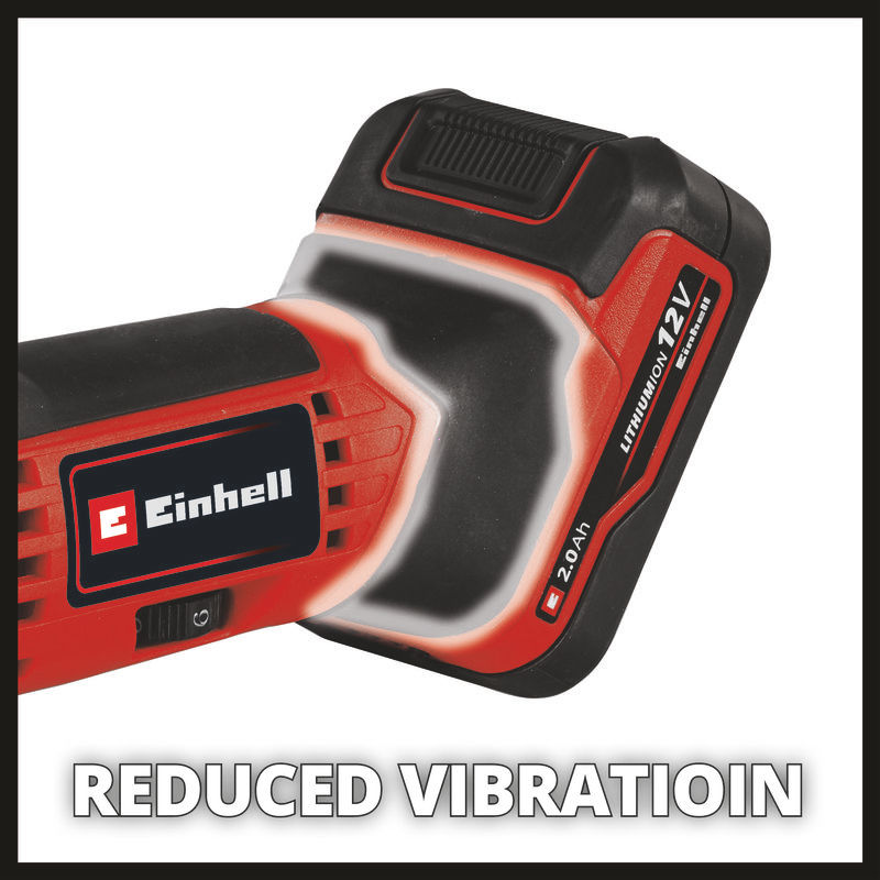 МФУ акк. Einhell TE-MG 12/1 Li 1x2,0Aч, 5000-16500кол/мин,2,8 град,Quick,слайдер,набор оснастки (4465180)