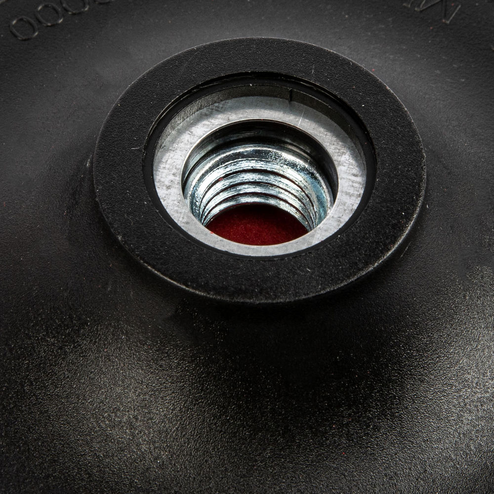 Насадка для дрели и УШМ с липучкой, 125 мм, с адаптером c М14 на d8 Сибртех (76235)