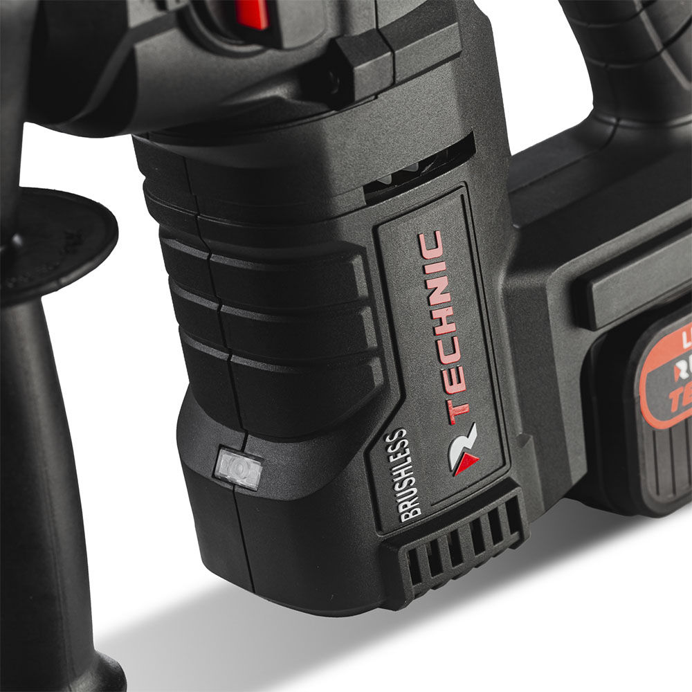Перфоратор аккумуляторный TECHNIC 2.5Дж, 20В, 2*4Ач, 900Вт RUNTEC RT-EH900T
