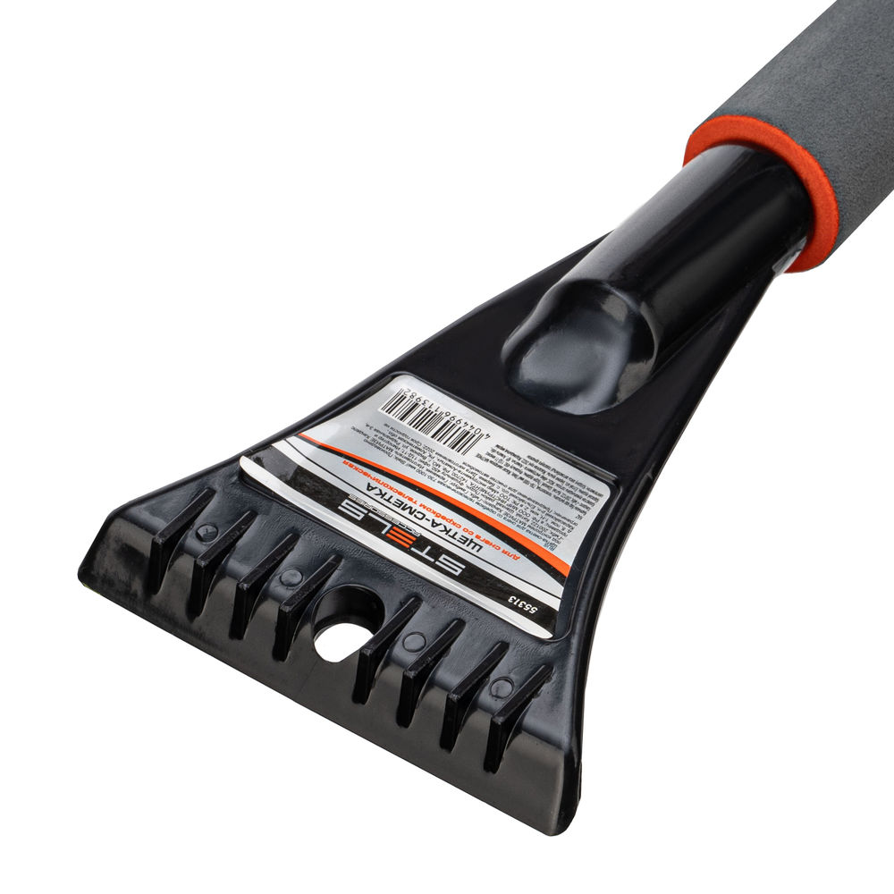 Щетка-сметка для снега со скребком телескопическая Stels (55313)