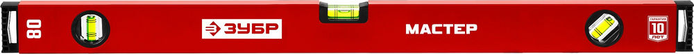 Уровень с усиленным профилем МАСТЕР, 800 мм ЗУБР 34584-080_z01