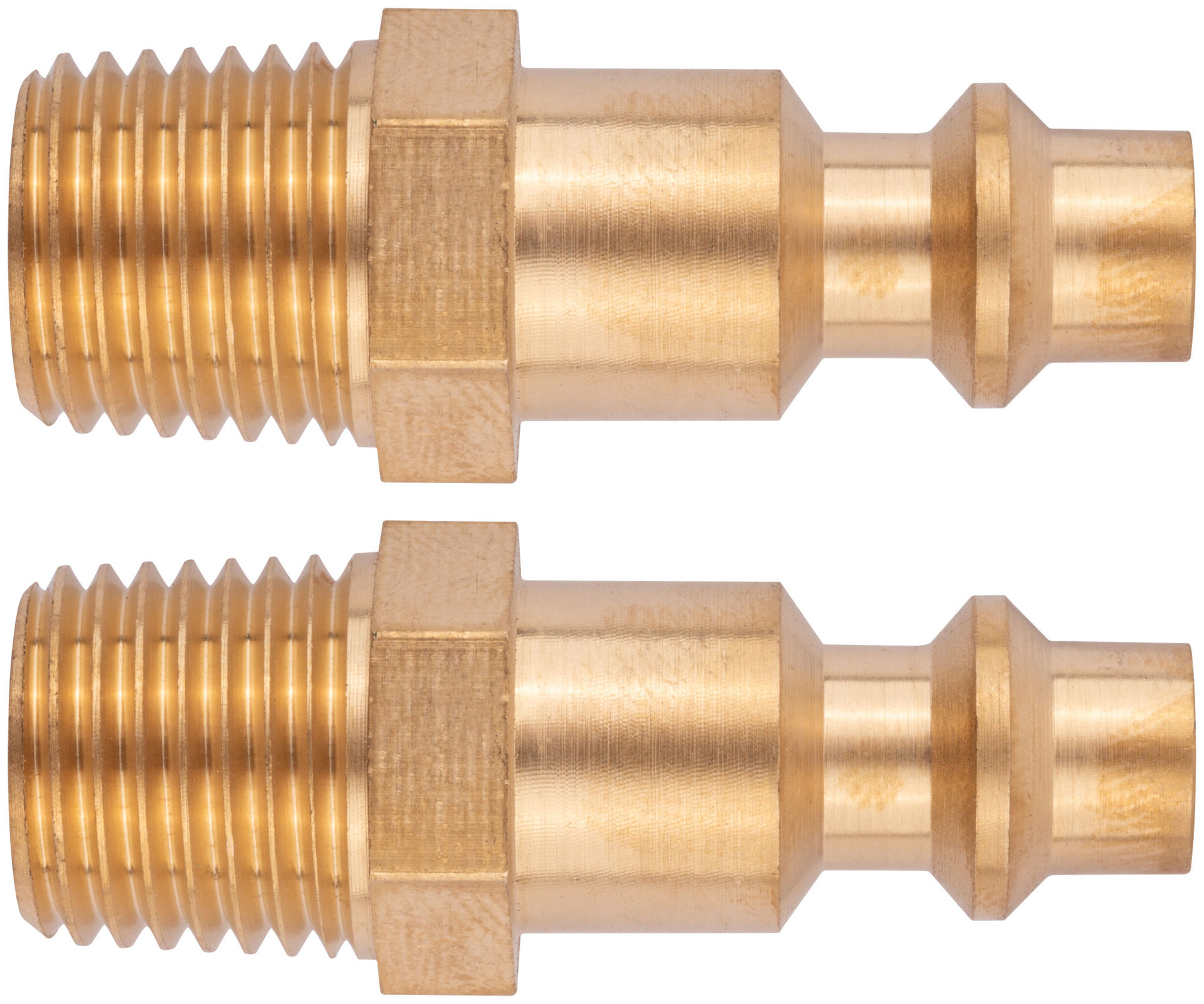 Адаптеры на пистолет-шланг с внешней резьбой, латунь, 2 шт. (81112)