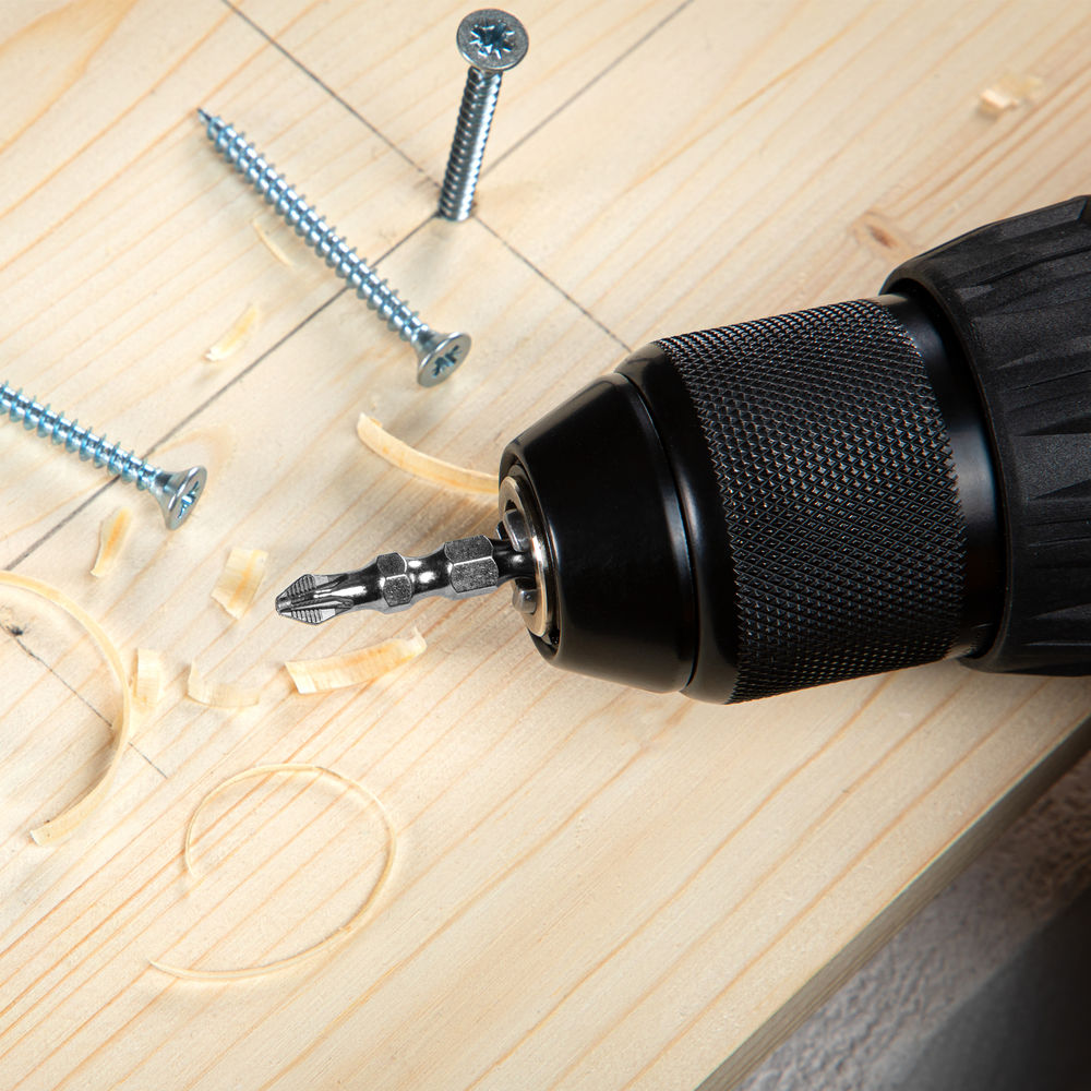 Бита двухсторонняя, PH2-PZ2 х 45 мм, сталь S2, 10 шт. Gross (11217)