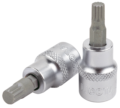 Головка торцевая с вставкой spline M14 L=100 мм 1/2 Licota H4RM14A