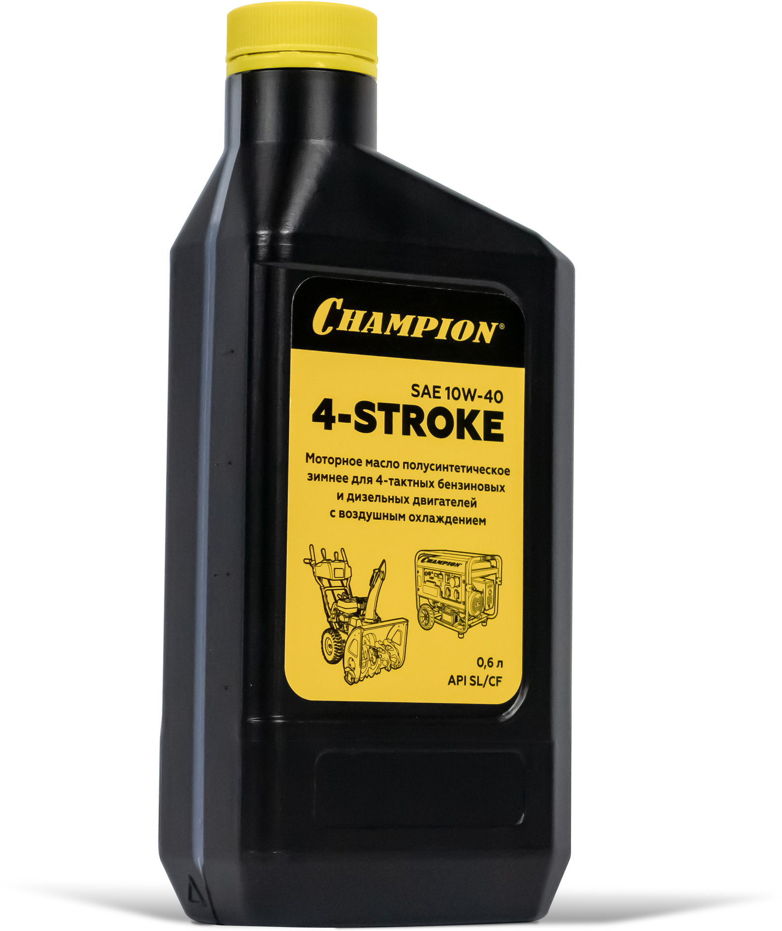 Масло для 4-тактных двигателей полусинтетическое зимнее CHAMPION SAE 10W40 API SL/CF 0,6л (952854)