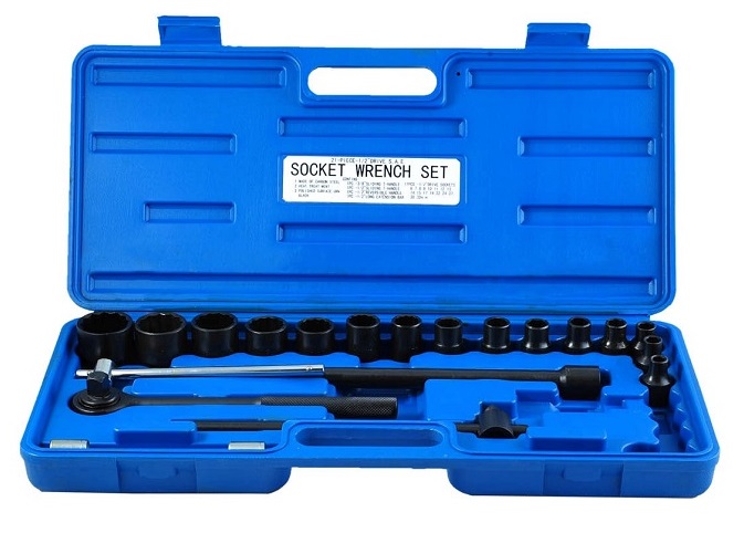 Набор головок торцевых, шестигранные, N2B оксидирование 6-32 мм