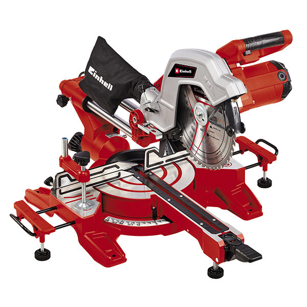 Пила торцовочная Einhell TC-SM 254, 1900Вт,254х30мм х48 зб,пропил 305х85мм,лазер (4300385)