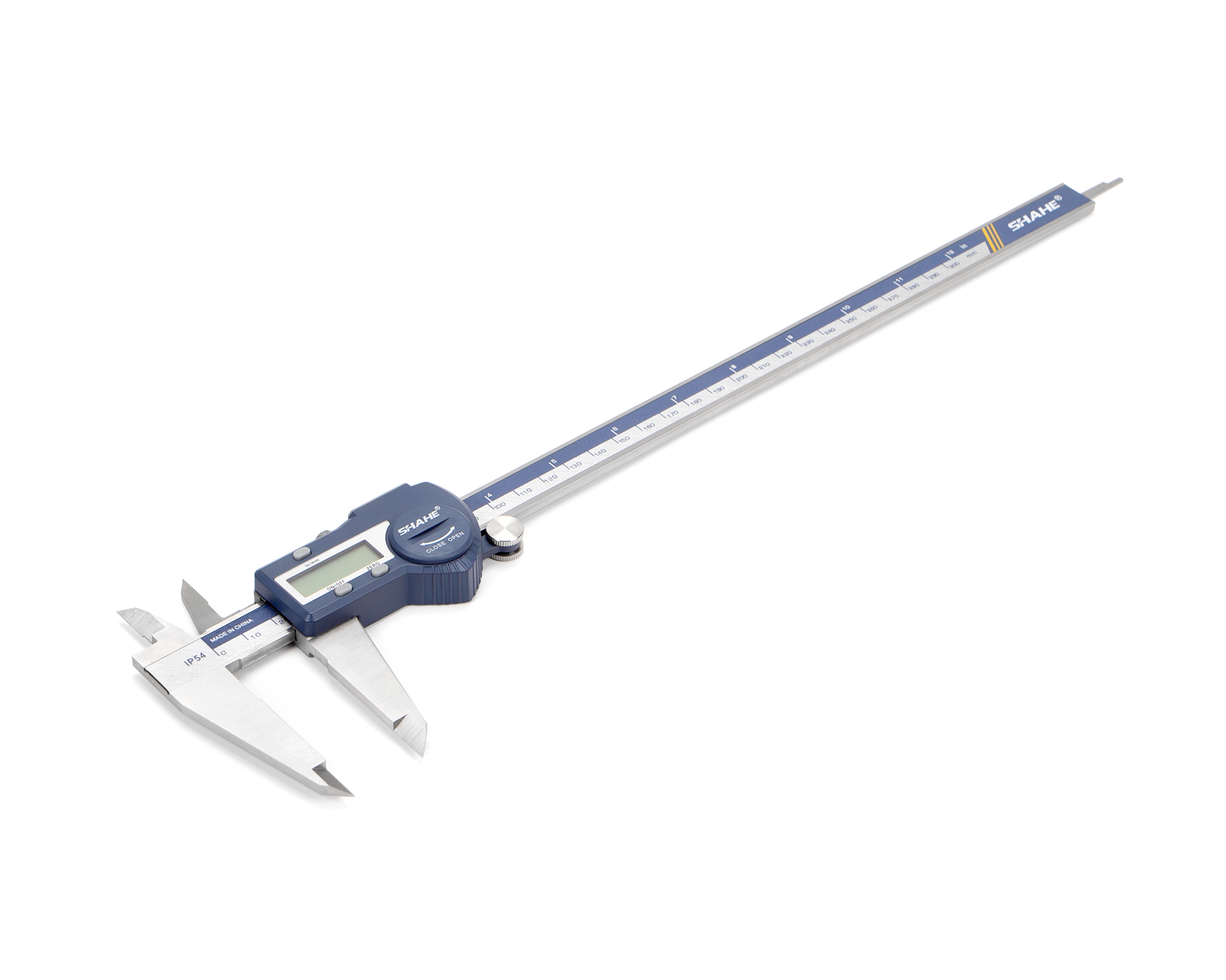 Штангенциркуль ШЦЦ-1-300 0,01 электр. губ. 60мм SHAHE с калибровкой