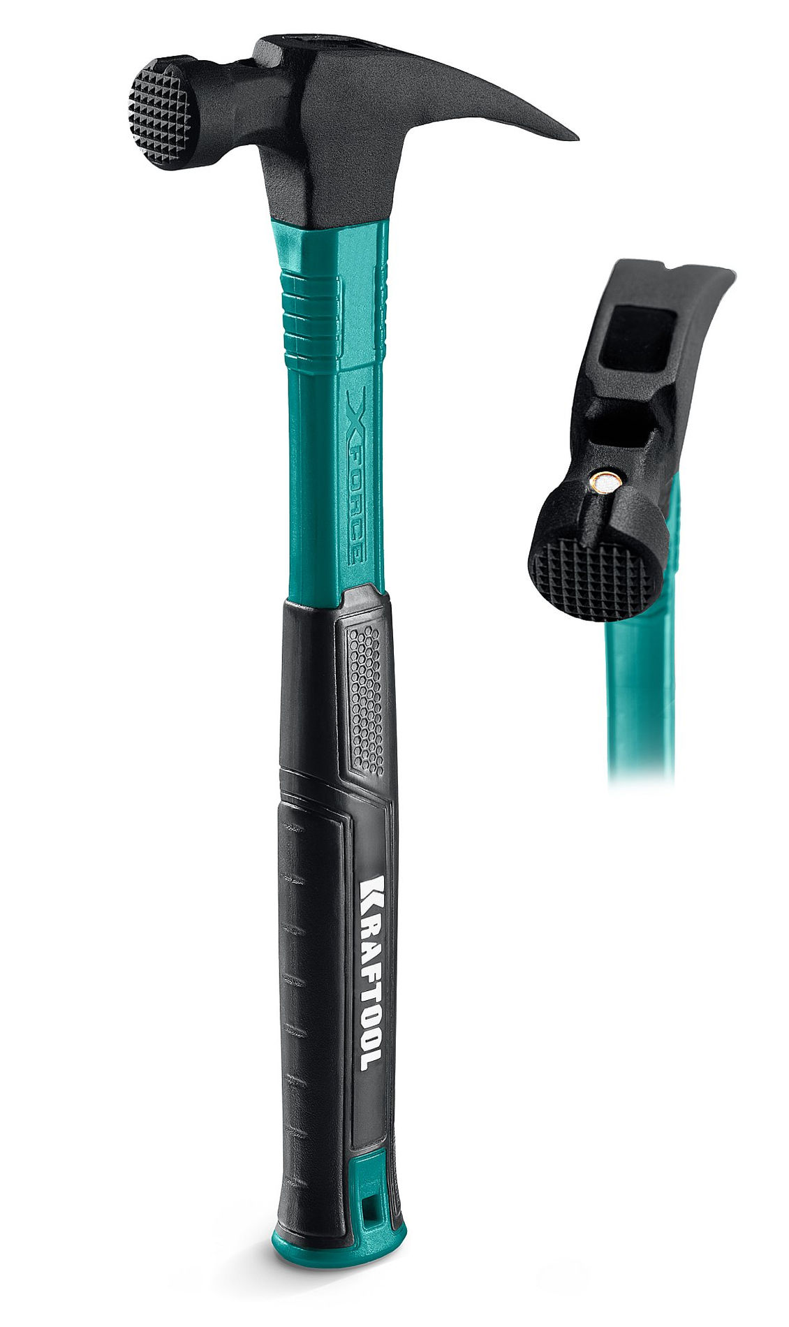 Столярный молоток-гвоздодёр X-FORCE, 560 г KRAFTOOL 20265-56_z02