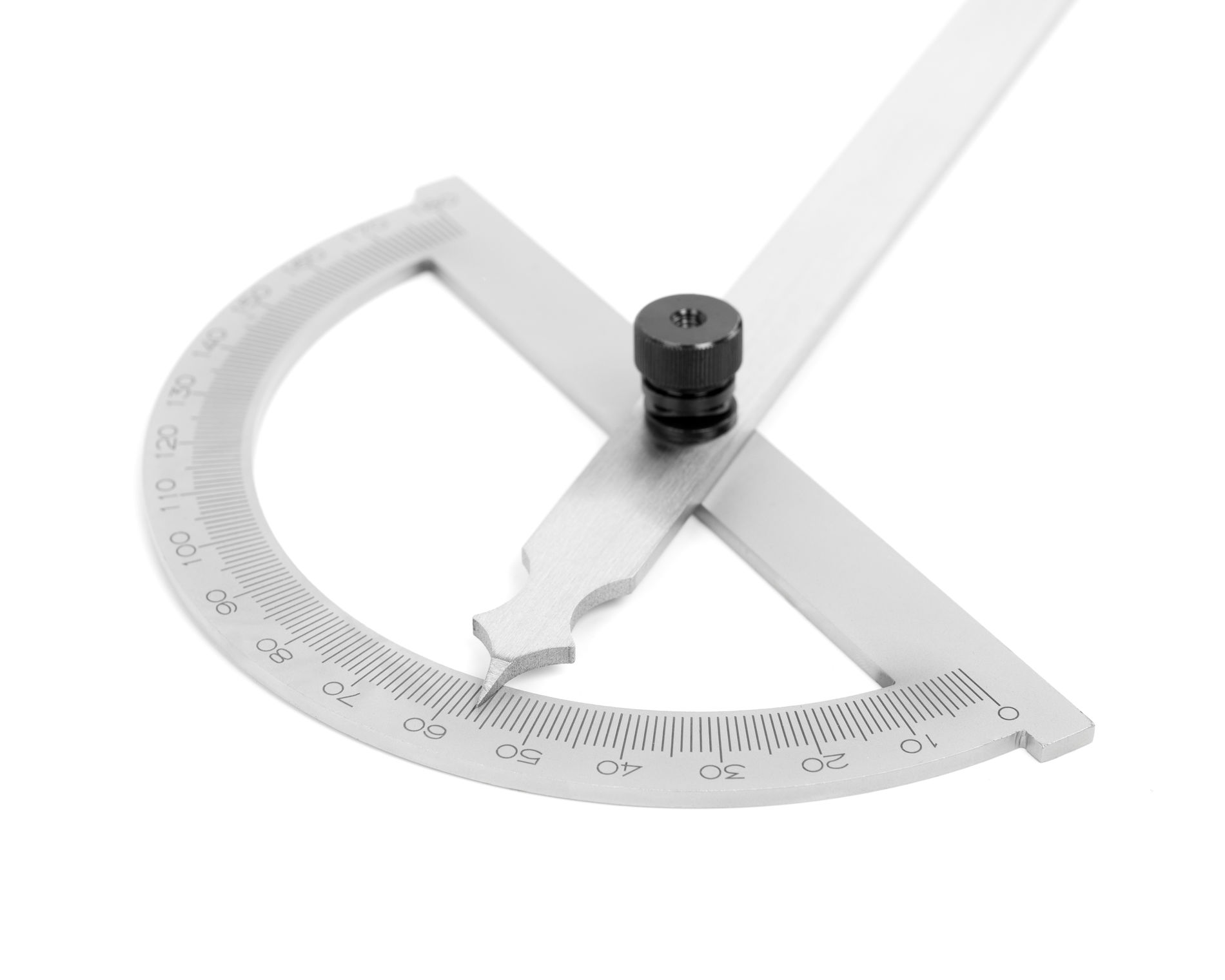Угломер-транспортир мод. УТ-180 0-180° (150х200мм, 1°) (ГРСИ №93019-24) Мicron