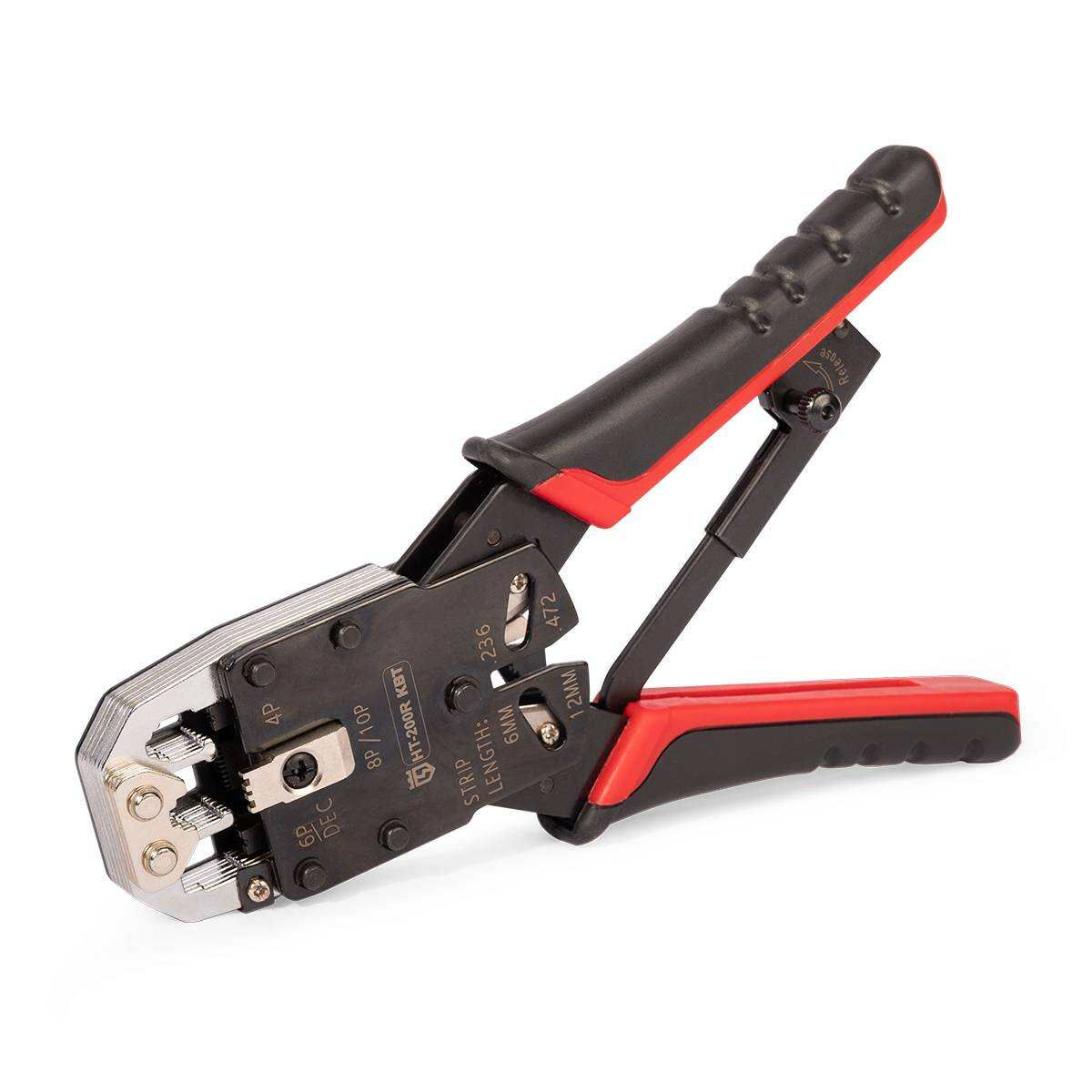 Пресс-клещи для RJ разъемов HT-200R серия ПРОФИ (КВТ) (86603)