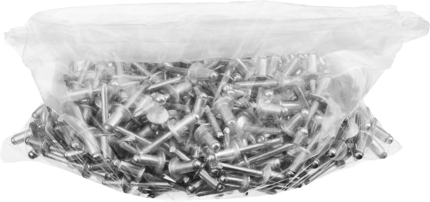 STAYER Pro-FIX, 4.8 х 20 мм, 500 шт, алюминиевые заклепки, Professional (31205-48-20)